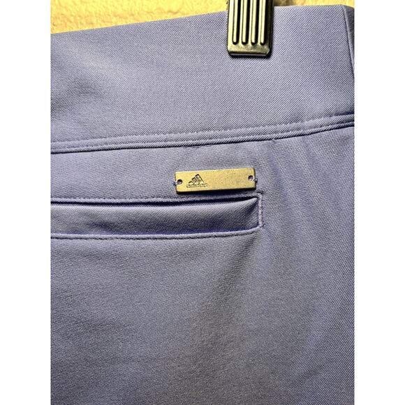 adidas Golf Shorts Womens SM - Pull On Bermuda Lightweight Stretch Periwinkle - Picture 8 of 8